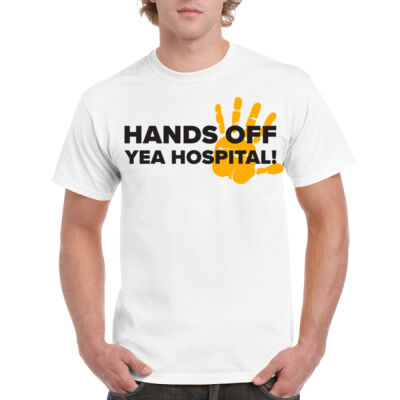 Hands Off Yea Hospital - HeavyCotton™ Tee 2 Thumbnail