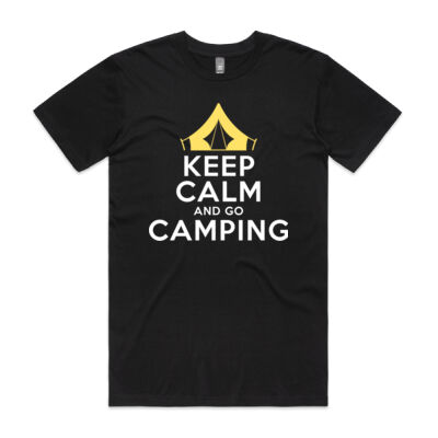 Keep Calm & Go Camping - Mens Staple Tee Thumbnail
