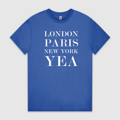 London, Paris, NY, Yea - HeavyCotton™ Tee Thumbnail