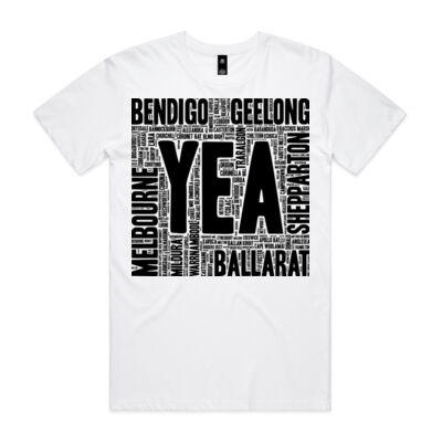 Yea (Victoria Localities) - Mens Staple Tee Thumbnail
