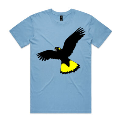 Yellow-tailed Black Cockatoo - Mens Staple Tee Thumbnail