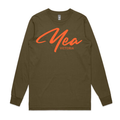 Yea, Victoria - Mens Base Longsleeve Tee Thumbnail