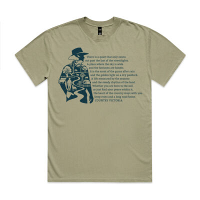 The Farmer - Mens Heavy Faded Tee Thumbnail